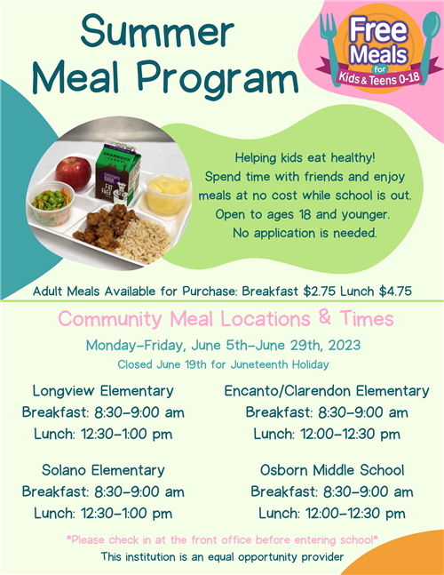 summer meal program